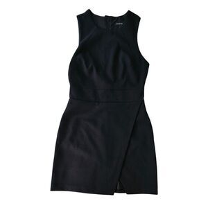 Banana Republic Black Sheath Dress 8 Lined Capsule Wardrobe Sleeveless Pockets
